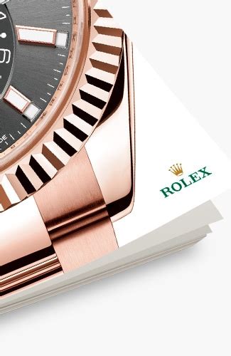 rolex watch brochures